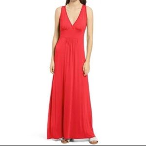 NWT Urban Outfitters Silk Maxi Dress